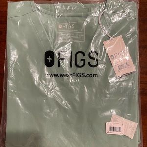 Figs womens Jade color top